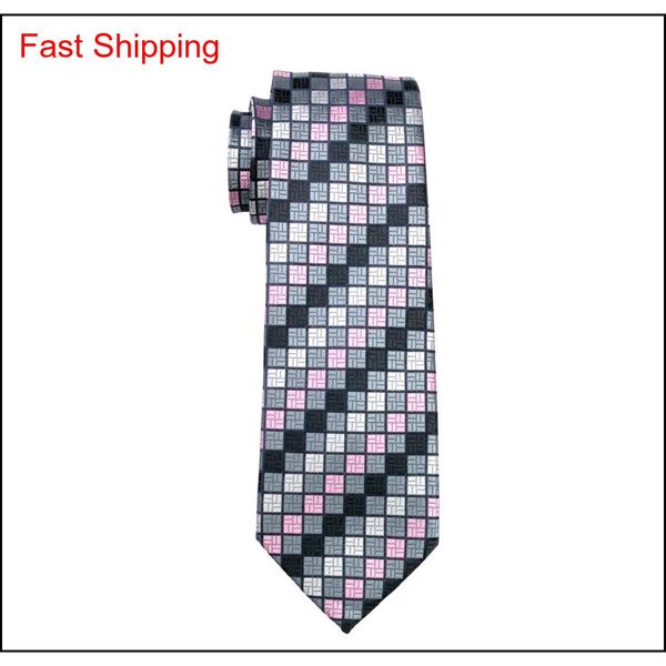 grid gray pink silk tie hanky cufflinks mens set jacquard woven classic 8.5cm width wedding party qyltmj bdehome, Black;blue
grid gray pink silk tie hanky cufflinks mens set jacquard woven classic 8.5cm width wedding party qyltmj bdehome, Black;blue