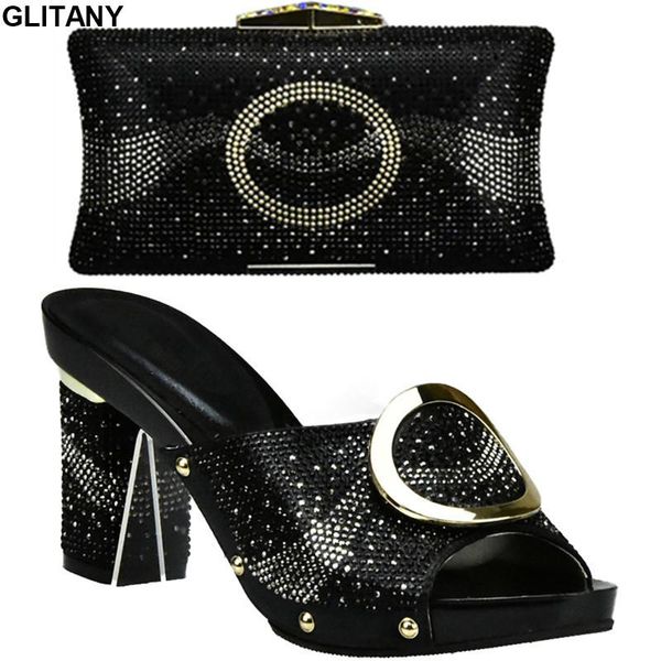 dress shoes arrival black color african matching shoe and bag italian in women sales set with rhinestone
dress shoes arrival black color african matching shoe and bag italian in women sales set with rhinestone