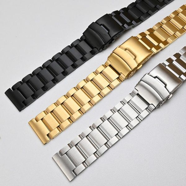 watch bands stainless steel band bracelet 18mm 20mm 22mm 24mm silver solid metal watchband men strap accessories for samsung, Black;brown
watch bands stainless steel band bracelet 18mm 20mm 22mm 24mm silver solid metal watchband men strap accessories for samsung, Black;brown