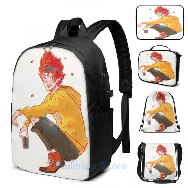 backpack funny graphic print kirishima eijiro sport usb charge men school bags women bag travel laptop
backpack funny graphic print kirishima eijiro sport usb charge men school bags women bag travel laptop