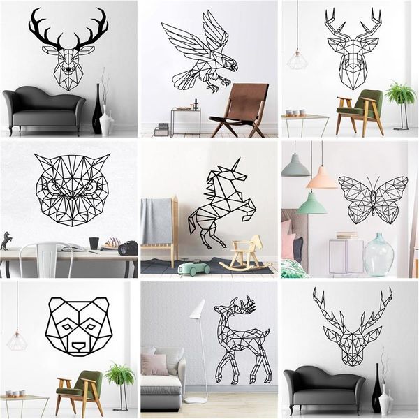wall stickers nordic geometric animals for home decor kids room wallpaper sticker decorative decals muraux
wall stickers nordic geometric animals for home decor kids room wallpaper sticker decorative decals muraux