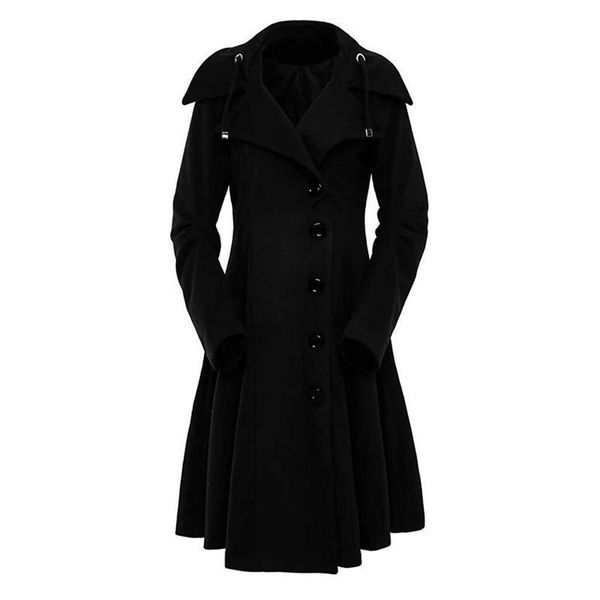 women's wool & blends 2022 fashion women faux warm slim coat jacket thick-parka overcoat long winter outwear, Black
women's wool & blends 2022 fashion women faux warm slim coat jacket thick-parka overcoat long winter outwear, Black