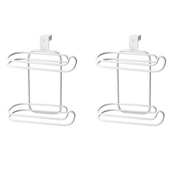 2pcs bathroom toilet roll paper holder hanging organizer 2 layers tissue towel shelf kitchen storage rack
2pcs bathroom toilet roll paper holder hanging organizer 2 layers tissue towel shelf kitchen storage rack