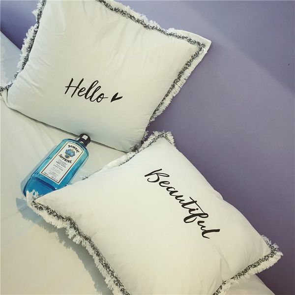 cushion/decorative pillow 2pcs embroidery pillowcase bedding 100% cotton case white pink gray hello beautiful letters cushion covers 45cmx45
cushion/decorative pillow 2pcs embroidery pillowcase bedding 100% cotton case white pink gray hello beautiful letters cushion covers 45cmx45