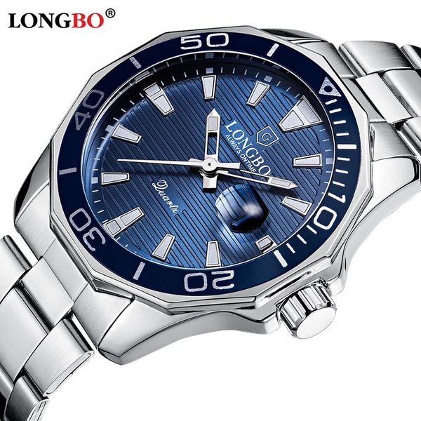 wristwatches relogio masculino longbo full stainless steel analog display date men's quartz watch male business 80512, Slivery;brown
wristwatches relogio masculino longbo full stainless steel analog display date men's quartz watch male business 80512, Slivery;brown
