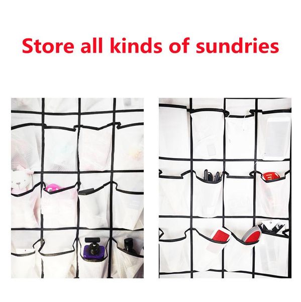 storage boxes & bins 24 grids wall hanging mesh pockets socks organiser rack behind doors shoes household bag room
storage boxes & bins 24 grids wall hanging mesh pockets socks organiser rack behind doors shoes household bag room