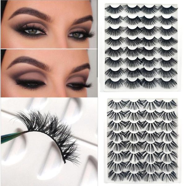 false eyelashes 16 pairs mink lashes natural thick fake handmade soft eyelash makeup lash extension
false eyelashes 16 pairs mink lashes natural thick fake handmade soft eyelash makeup lash extension