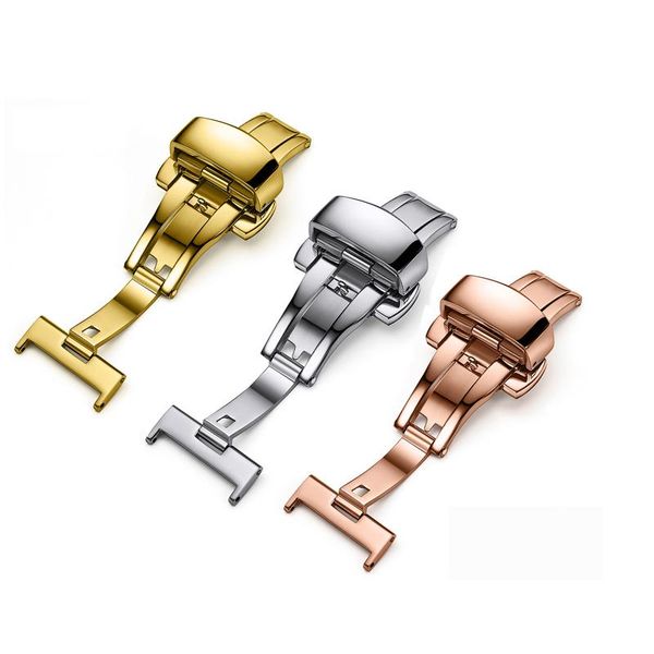 watch bands stainless steel clasp butterfly deployment buckle 12 14 16 18 20 22mm watchband watches parts, Black;brown
watch bands stainless steel clasp butterfly deployment buckle 12 14 16 18 20 22mm watchband watches parts, Black;brown