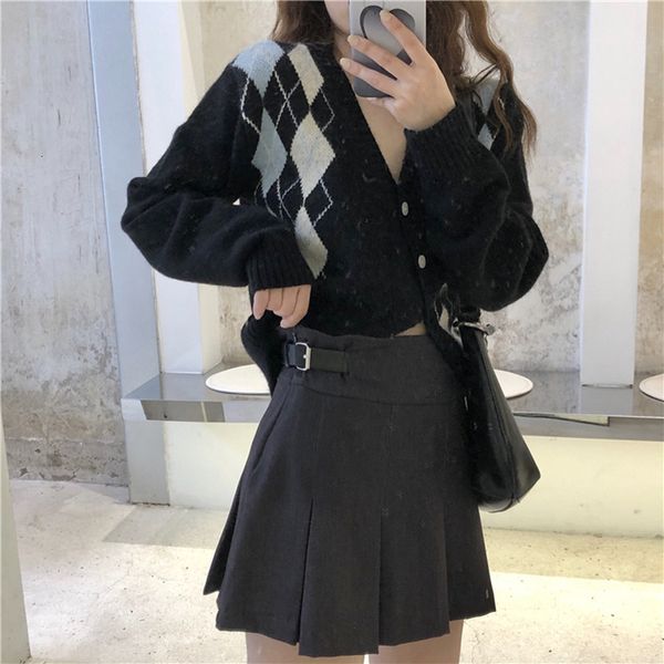 new color patchwork womens england style knitted sweater cardigan feminino spring and autumn 2021 (c9850) b1o4, White;black
new color patchwork womens england style knitted sweater cardigan feminino spring and autumn 2021 (c9850) b1o4, White;black