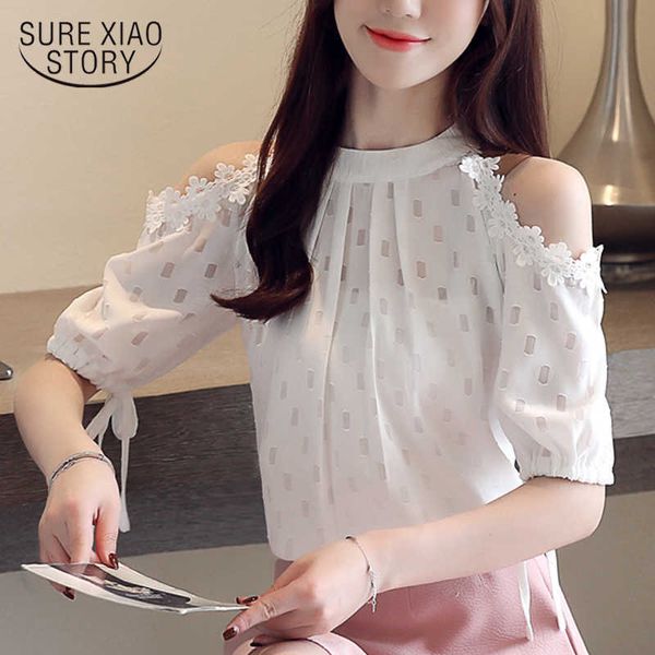 dames blouse zomer blusas mujer de modaoff shoulder chiffon blouse spliced butterfly sleeve white for women 4923 50 210528
dames blouse zomer blusas mujer de modaoff shoulder chiffon blouse spliced butterfly sleeve white for women 4923 50 210528