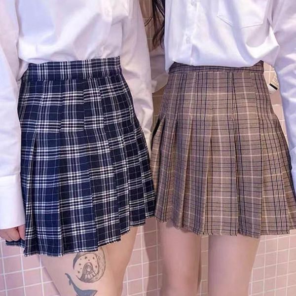 skirts summer skirt high waist women pleated korean style fashion slim sweet girls dance plaid casual ladies short, Black
skirts summer skirt high waist women pleated korean style fashion slim sweet girls dance plaid casual ladies short, Black