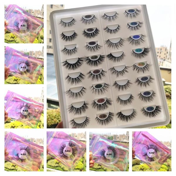false eyelashes 3d wholesale in bulk natural lashes mink brush set bag packaging color base mix styles
false eyelashes 3d wholesale in bulk natural lashes mink brush set bag packaging color base mix styles