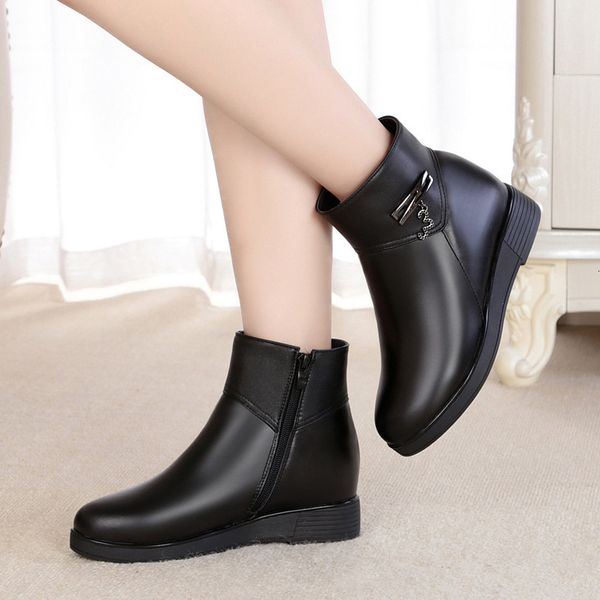 swonco actually snow skin winter warm genuine tornozelo boots women's cotton stocked shoes ju3u, Black
swonco actually snow skin winter warm genuine tornozelo boots women's cotton stocked shoes ju3u, Black
