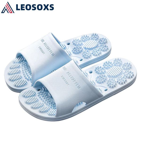 slippers leosoxs 2021 summer shoes women fashion mules men couple bathroom home non-slip foot massage l174, Black
slippers leosoxs 2021 summer shoes women fashion mules men couple bathroom home non-slip foot massage l174, Black