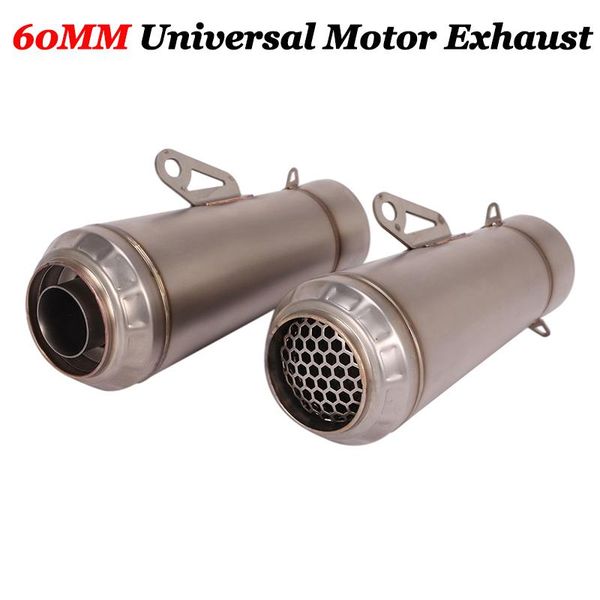 60mm universal motorcycle exhaust proyect muffler escape moto dirt bike scooter exhaust db killer for mt07 mt09 r1 r6 s1000r
60mm universal motorcycle exhaust proyect muffler escape moto dirt bike scooter exhaust db killer for mt07 mt09 r1 r6 s1000r