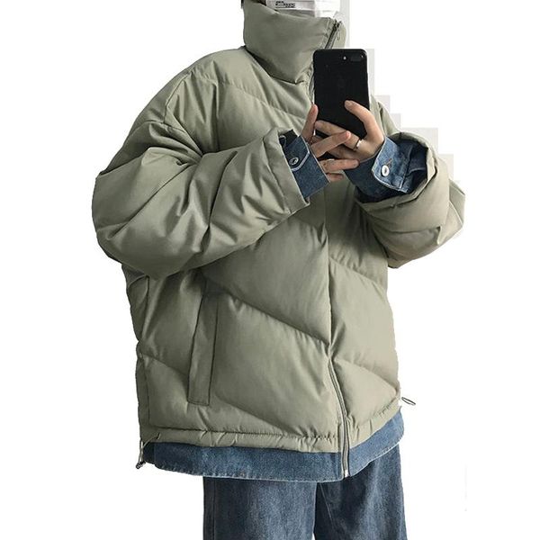 women's down & parkas winter jacket women hrajuku vintage green parka coat casual warm loose hooded overcoats female oversize, Black
women's down & parkas winter jacket women hrajuku vintage green parka coat casual warm loose hooded overcoats female oversize, Black