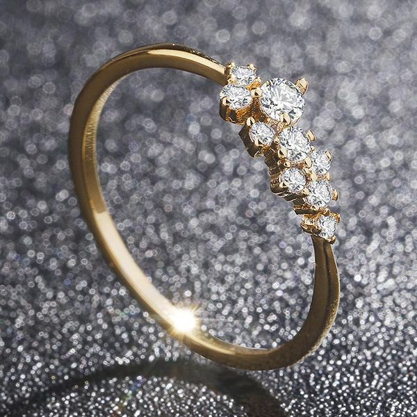 cluster rings fashionable austrian crystal lady ring alloy embedded zircon wedding banquet engagement party jewelry wholesale, Golden;silver
cluster rings fashionable austrian crystal lady ring alloy embedded zircon wedding banquet engagement party jewelry wholesale, Golden;silver