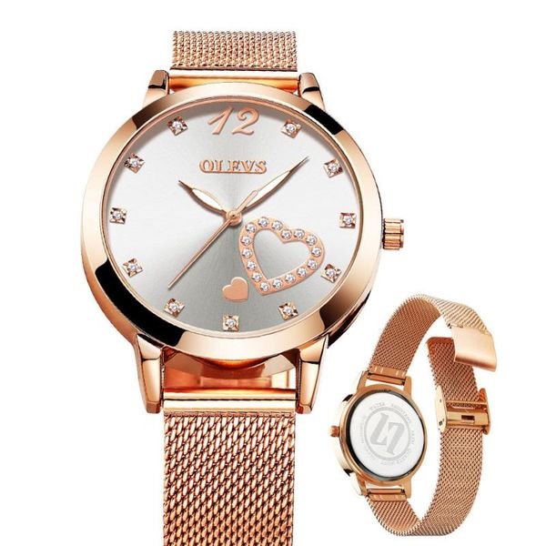 wristwatches ladies fashion rose gold watch steel mesh diamond women waterproof luminous analog clock relogio de senhora bayanlar izle, Slivery;brown
wristwatches ladies fashion rose gold watch steel mesh diamond women waterproof luminous analog clock relogio de senhora bayanlar izle, Slivery;brown