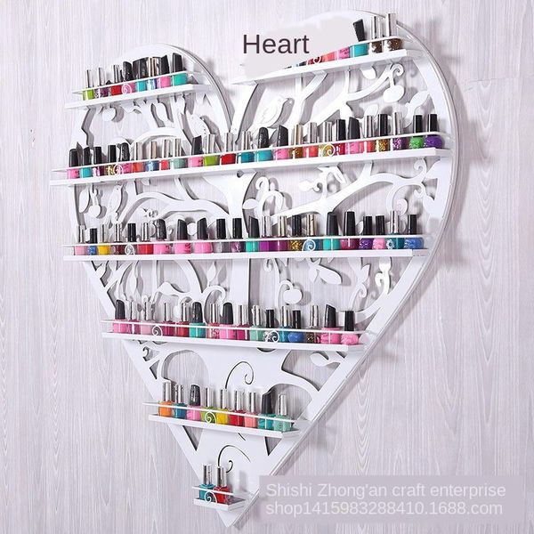 foreign trade wall-heart-shaped zhi jia you jia rouge nail salon storage display stand wall shelf display cabinet
foreign trade wall-heart-shaped zhi jia you jia rouge nail salon storage display stand wall shelf display cabinet
