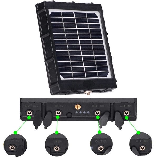 tkkok 3w 8000mah hunting camera solar panel 6v/9v/12v output power supply charger battery for camera
tkkok 3w 8000mah hunting camera solar panel 6v/9v/12v output power supply charger battery for camera