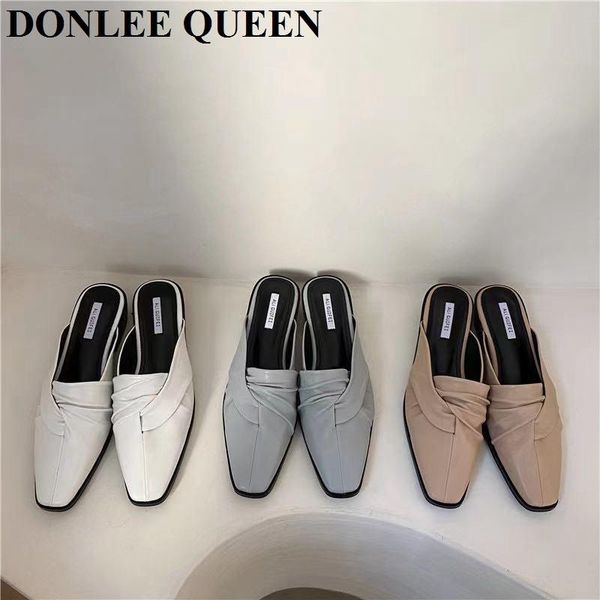 2021 spring shoes women slippers low heel square toe mule elegant pleated slide outdoor flip flops brand sandal zapatillas mujer, Black
2021 spring shoes women slippers low heel square toe mule elegant pleated slide outdoor flip flops brand sandal zapatillas mujer, Black