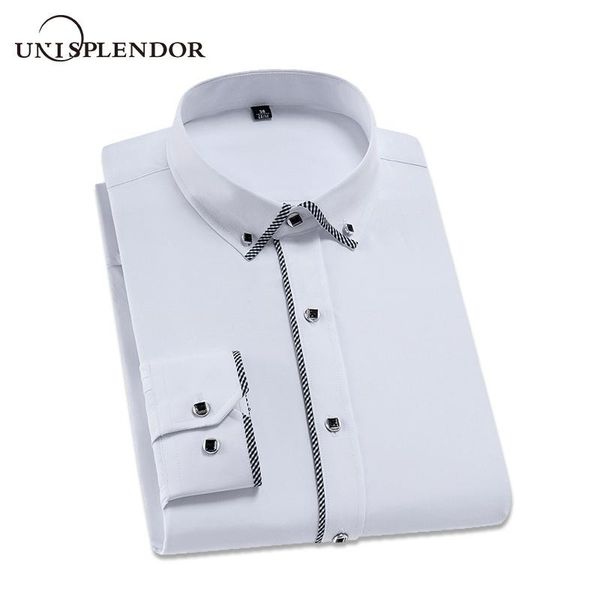 men's casual shirts 2021 fashion men shirt spring autumn clothing solid man business dress long sleeve male yn10426, White;black 
men's casual shirts 2021 fashion men shirt spring autumn clothing solid man business dress long sleeve male yn10426, White;black
