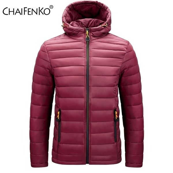 chaifenko winter warm waterproof jacket men autumn thick hooded cotton parkas mens fashion casual slim coat male 211214, Black
chaifenko winter warm waterproof jacket men autumn thick hooded cotton parkas mens fashion casual slim coat male 211214, Black