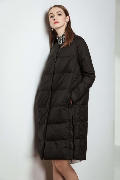 2021 new fashion clothing women long jacket white duck down winter women's overcoats ultralight female plus 3ohe, Black
2021 new fashion clothing women long jacket white duck down winter women's overcoats ultralight female plus 3ohe, Black