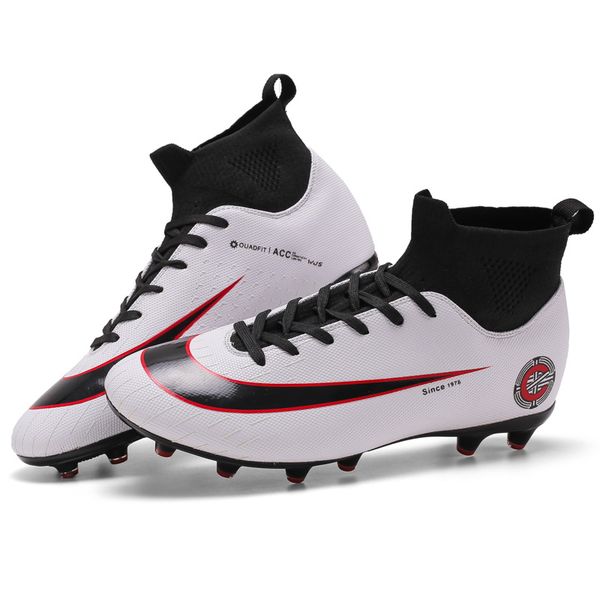 men football boots cleats soccer shoes ag sneakers men outdoor high sports trainers athletic shoes futsal chuteira futebol
men football boots cleats soccer shoes ag sneakers men outdoor high sports trainers athletic shoes futsal chuteira futebol