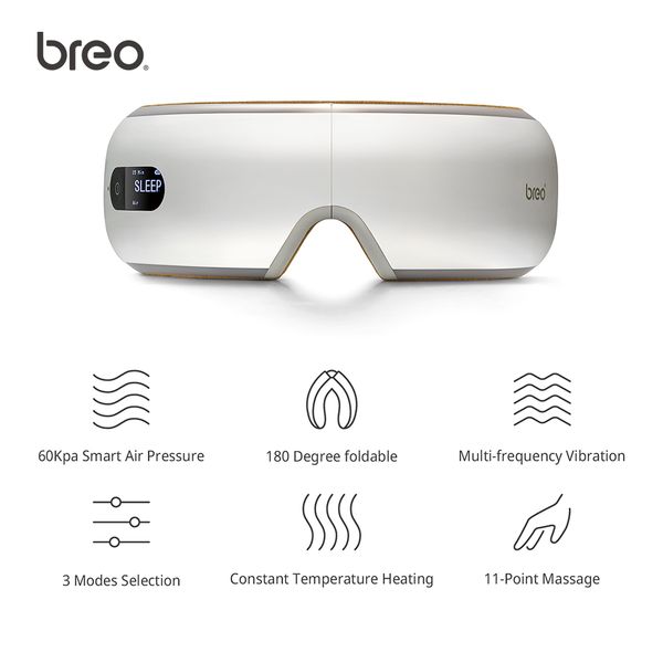 breo isee 4 smart airbag vibration eye massager eye care instrument heating relieves fatigue and dark circles
breo isee 4 smart airbag vibration eye massager eye care instrument heating relieves fatigue and dark circles