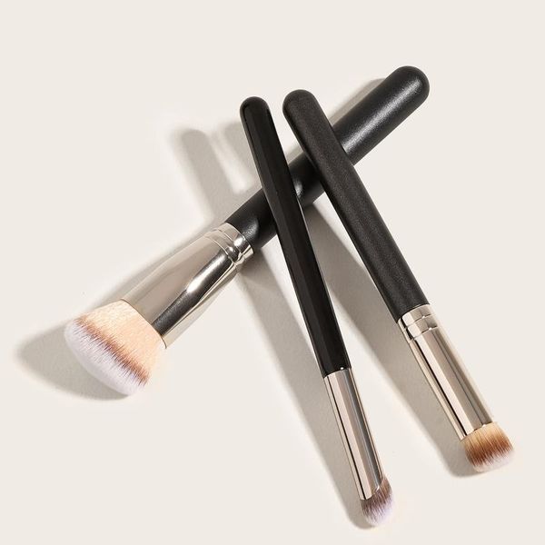 makeup brushes 3-piece brush with nylon bristles and eye wooden handle eyebrow make up
makeup brushes 3-piece brush with nylon bristles and eye wooden handle eyebrow make up