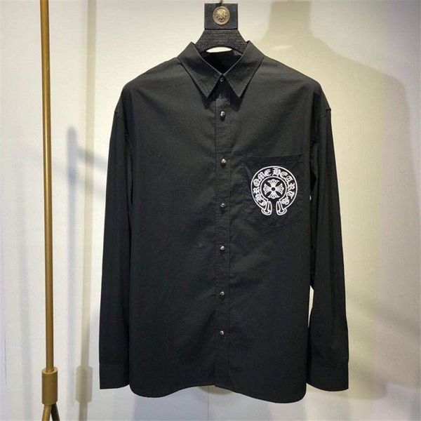 chrome/heartsshirt 2020 croxin autumn nailed new cross men's long sleeve trendy printed letter coat, White;black
chrome/heartsshirt 2020 croxin autumn nailed new cross men's long sleeve trendy printed letter coat, White;black