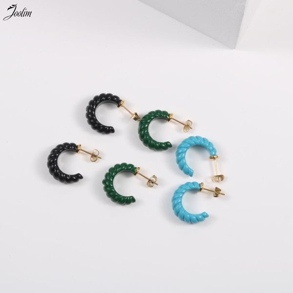 hoop & huggie waterproof tarnish minimalist pvd plated drop glue bread multicolor optional earrings stainless steel jewelry, Golden;silver
hoop & huggie waterproof tarnish minimalist pvd plated drop glue bread multicolor optional earrings stainless steel jewelry, Golden;silver