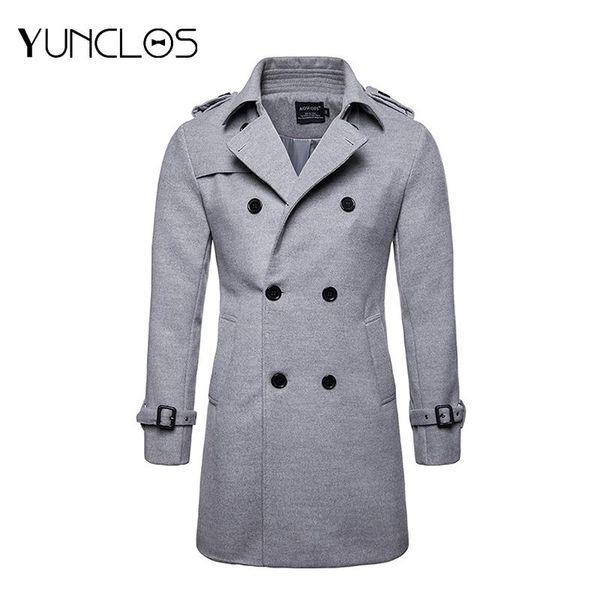 men's trench coats yunclos coat polyester cotton woolen winter long double breasted overcoat slim fit warm pea s-2xl, Tan;black
men's trench coats yunclos coat polyester cotton woolen winter long double breasted overcoat slim fit warm pea s-2xl, Tan;black