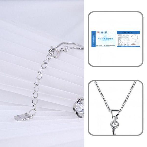 pendant necklaces comfortable to wear female cubic zirconia women necklace for going out, Silver
pendant necklaces comfortable to wear female cubic zirconia women necklace for going out, Silver