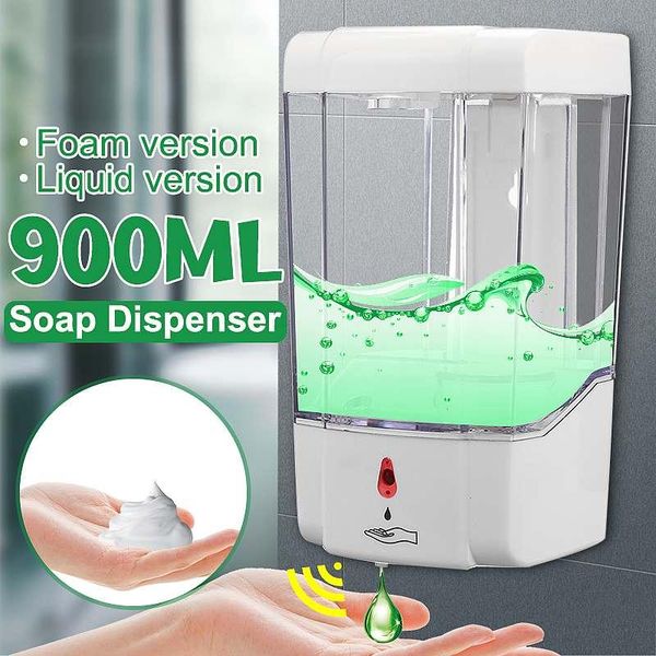 liquid soap dispenser 900ml automatic ir sensor wall touch-kitchen lotion pump for bathroom
liquid soap dispenser 900ml automatic ir sensor wall touch-kitchen lotion pump for bathroom