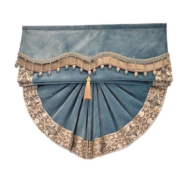 2021 american luxury solid color roman blinds fan-shaped shading curtain european nordic curtain lifting window restaurant
2021 american luxury solid color roman blinds fan-shaped shading curtain european nordic curtain lifting window restaurant