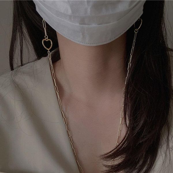 chains south korea necklace retro temperament metal heart-shaped eye chain eyeglasses cord fashion, Silver
chains south korea necklace retro temperament metal heart-shaped eye chain eyeglasses cord fashion, Silver