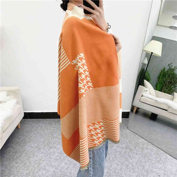 70% off design scarf autumn and winter new cashmere like scarf women's travel style shawl check wave pattern thickened warm scarf, Blue;gray
70% off design scarf autumn and winter new cashmere like scarf women's travel style shawl check wave pattern thickened warm scarf, Blue;gray