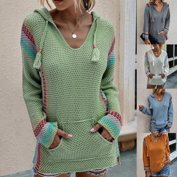 women's sweaters hoodie knitted sweater hooded vintage pocket drawstring long sleeve women v neck thin blue grey pullover autumn winter, White;black
women's sweaters hoodie knitted sweater hooded vintage pocket drawstring long sleeve women v neck thin blue grey pullover autumn winter, White;black