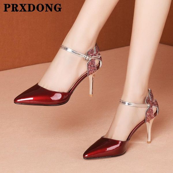 sandals brand women shoes 2021 summer fashion genuine leather high thin heels pointed toe black red bling dress party wedding 42
sandals brand women shoes 2021 summer fashion genuine leather high thin heels pointed toe black red bling dress party wedding 42