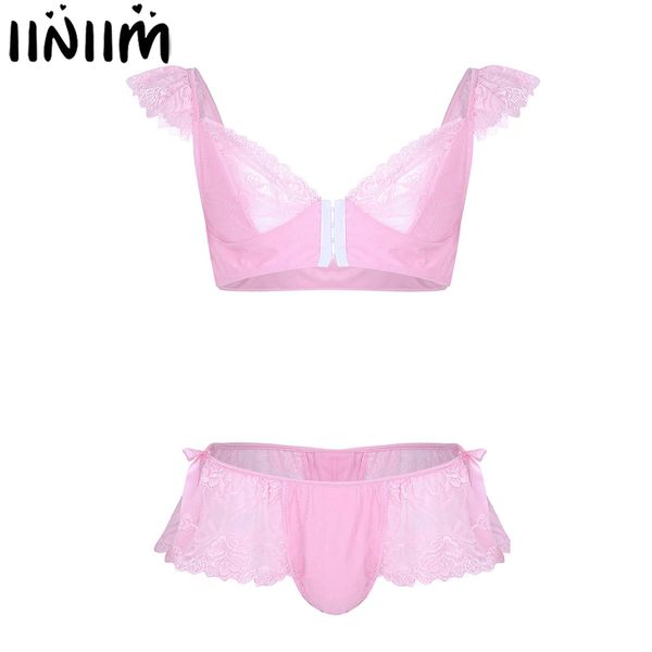 2019 mens lace sissy lingerie set spaghetti strap cap sleeves bra with bikini jockstraps briefs underwear for wedding nights, Red;black
2019 mens lace sissy lingerie set spaghetti strap cap sleeves bra with bikini jockstraps briefs underwear for wedding nights, Red;black