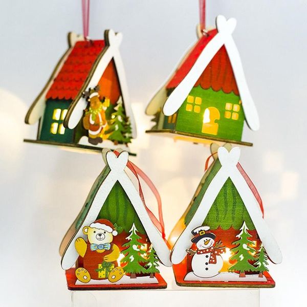 christmas decorations santa claus snowman fabric doll window decoration led light house wooden pendants ornaments for home party gift 
christmas decorations santa claus snowman fabric doll window decoration led light house wooden pendants ornaments for home party gift