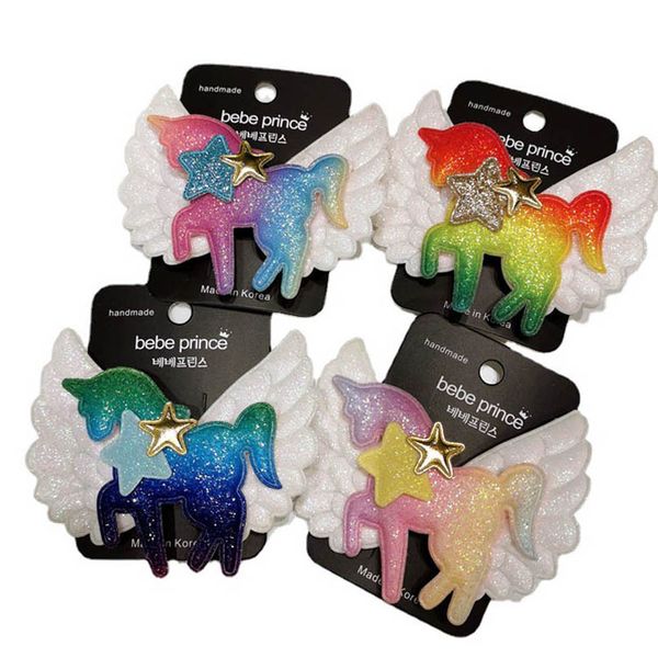 girls hair accessories hairclips bb clip barrettes clips rainbow pony wing children's side ornament d3191, Slivery;white
girls hair accessories hairclips bb clip barrettes clips rainbow pony wing children's side ornament d3191, Slivery;white
