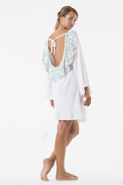 casual dresses 2021 women's fashion heavy sequined backless sun dress solid color beach holiday boho loose cotton ruffles, Black;gray
casual dresses 2021 women's fashion heavy sequined backless sun dress solid color beach holiday boho loose cotton ruffles, Black;gray