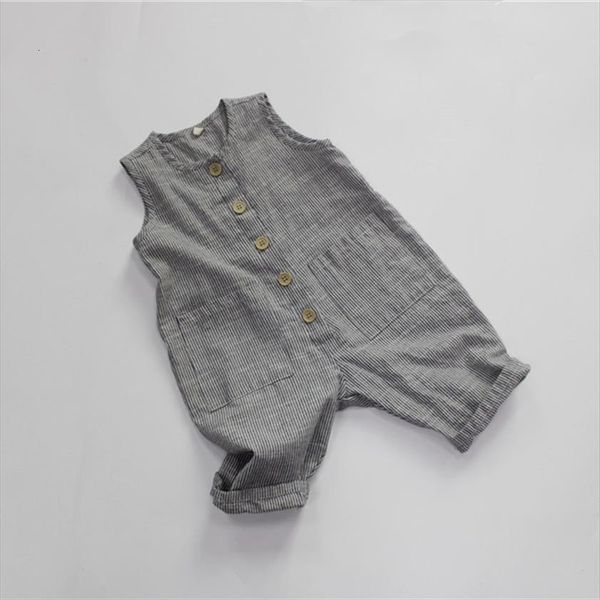 summer korean style children cotton linen jumpsuits sleeveless striped kids overalls casual pants, Blue
summer korean style children cotton linen jumpsuits sleeveless striped kids overalls casual pants, Blue