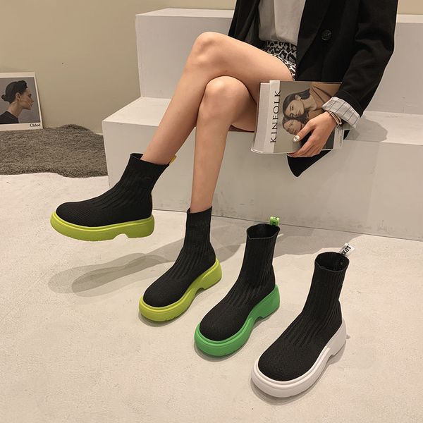 sock's summer 2021 net red super fire fashion comfortable short tube muffin thick bottom anti-skid leisure elastic boots, Black
sock's summer 2021 net red super fire fashion comfortable short tube muffin thick bottom anti-skid leisure elastic boots, Black