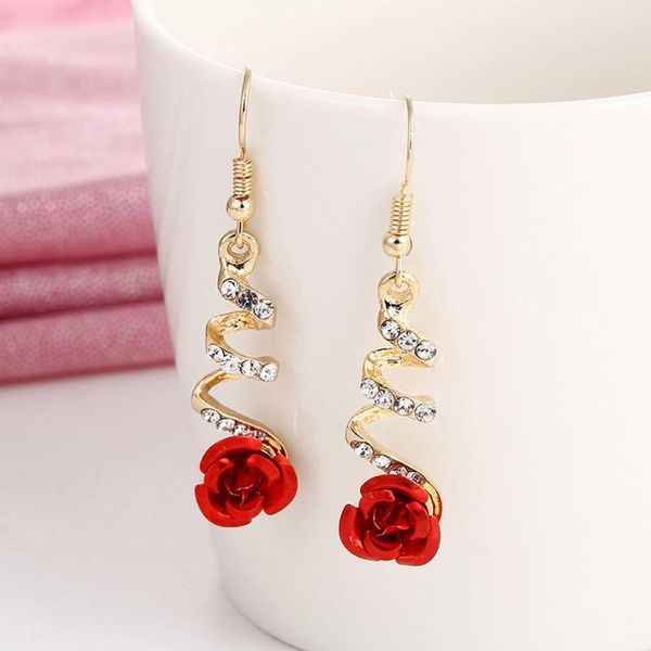 dangle & chandelier 2021 fashion jewelry ethnic red rose drop earrings big rhinestone vintage for women gold spiral earring, Silver
dangle & chandelier 2021 fashion jewelry ethnic red rose drop earrings big rhinestone vintage for women gold spiral earring, Silver