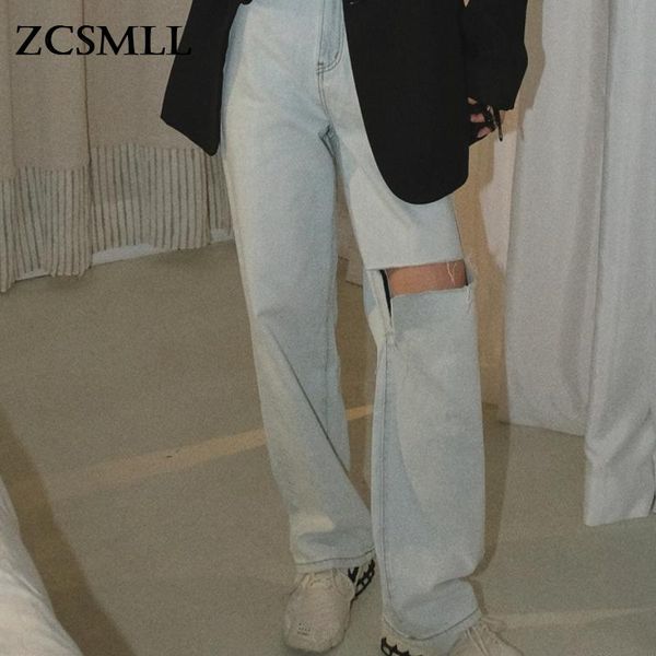 women's jeans zcsmll spring fall 2021 loose light blue straight high-waisted wide-leg pants women's all-match ripped holes
women's jeans zcsmll spring fall 2021 loose light blue straight high-waisted wide-leg pants women's all-match ripped holes