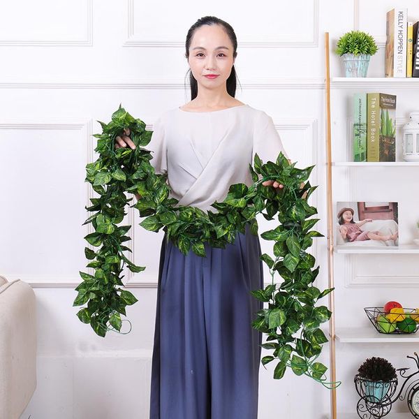 decorative flowers & wreaths 230cm artificial plants creeper hanging ivy leaf diy silk grape vine garland home garden wedding decor rattan s
decorative flowers & wreaths 230cm artificial plants creeper hanging ivy leaf diy silk grape vine garland home garden wedding decor rattan s